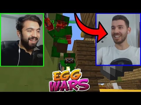 ÇİFT FACECAM ÇİFT OYUN !!! | Minecraft: EGG WARS