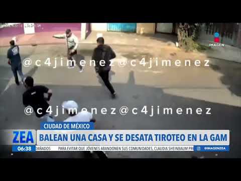 Balean una casa y se desata un tiroteo en la GAM, CDMX | Noticias con Francisco Zea