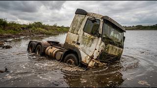 ACHEI um VOLVO SUBMERSO em um LAGO PODRE!