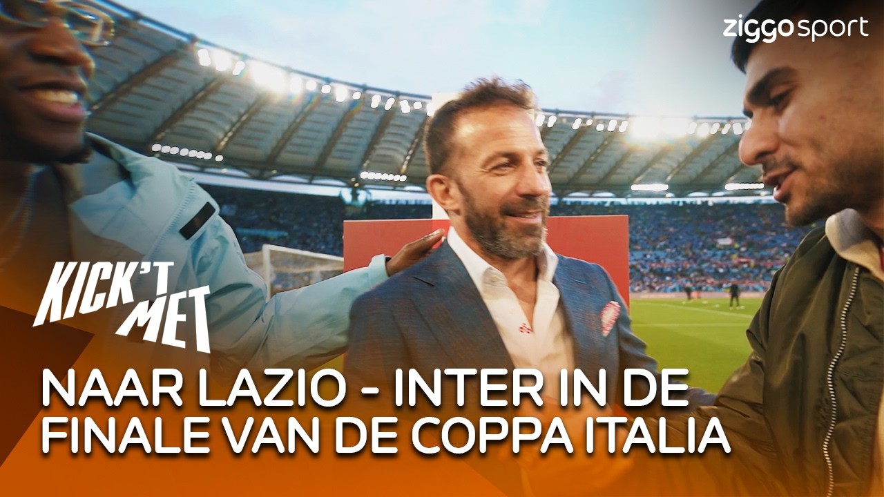 Met Del Piero, Vieri bij de Coppa Italia | Kick 't Met On Tour