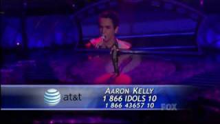 Aaron Kelly &quot;Ain&#39;t No Sunshine&quot; American Idol Top 10 (March 30)