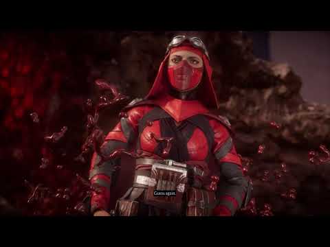 Johnny Cage versus Skarlet Mortal Kombat 11 CPU vs CPU