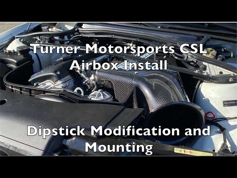 Thumbnail for HOW TO Turner Motorsport E46 M3 CSL Airbox Installation: Dipstick Modification and Mounting DIY by Turner Motorsport