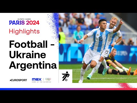 Ukraine 0-2 Argentina - Men's Group B Football Highlights | Paris Olympics 2024 #Paris2024