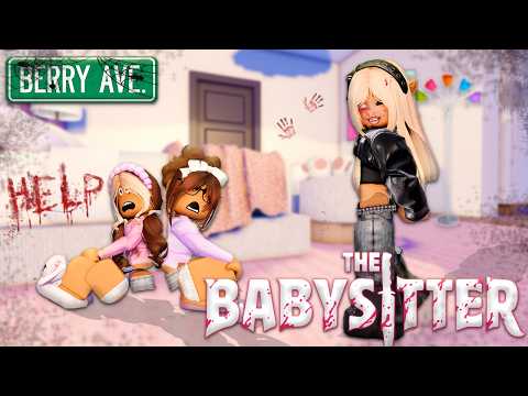 The Babysitter Who Should’ve Quit at Midnight 🩸 | Berry Avenue Horror Movie | Voiced Roleplay