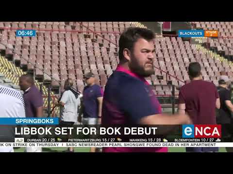 Springboks Manie Libbok set for Bok debut