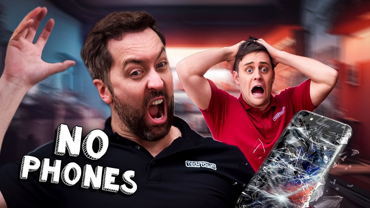 Watching Tiktoks at work