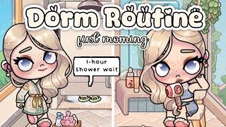 Download lagu First Day Living in a Dorm Morning Routine🛏️✨ | Real Life Routine | Avatar World mp3