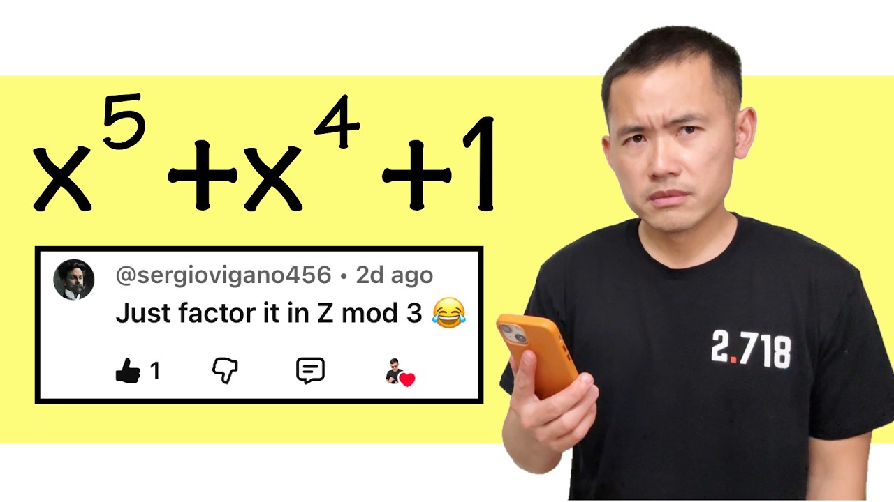 Factoring x^5+x^4+1 over Z3