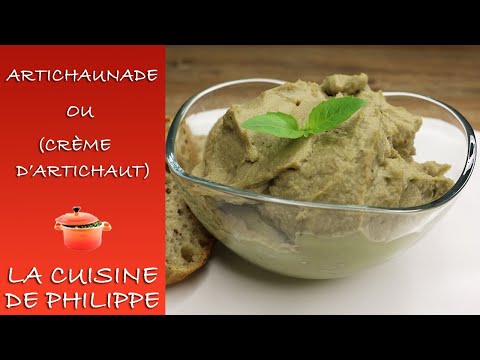 Artichaunade ou crème d'artichaut