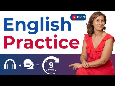 9 Hours of 🎧 Slow English Listening and 🎤 Speaking Practice | Ep. 1-12