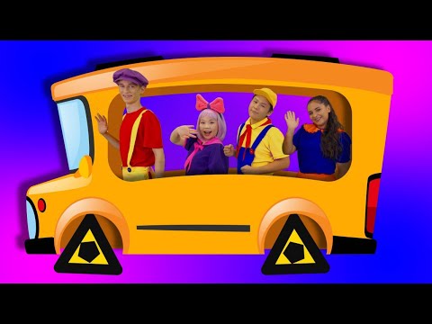 The Wheels on The Bus Song | Surprise Eggs | Kids Funny Songs