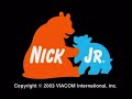 Nick Jr Bears CBS Entertainment Productions 2003 Version 3