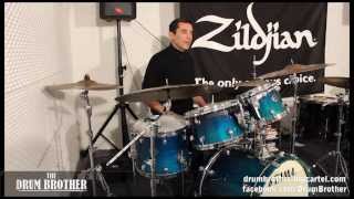 Tony Arco - 'How to Play Broken Jazz Time pt.1' drum tips