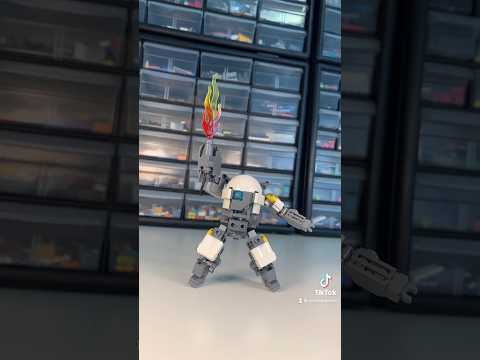 Lego Mech Suit Moc - Yamakaji 🔥🔥🔥 #lego #tiktok #cyberpunk #titanfall #afol #mech #fire