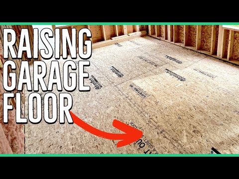 Convert Your Garage into Living Space |Raising the Floor|