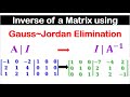 Inverse Of A Matrix Using Gauss Jordan Elimination 2