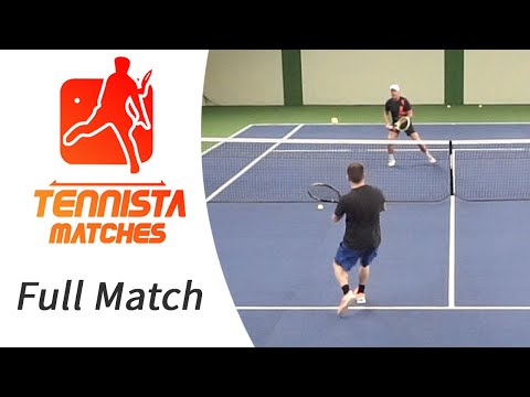 Tennismatch - Pohl Attila vs. Gander Reinhard [Full Match]