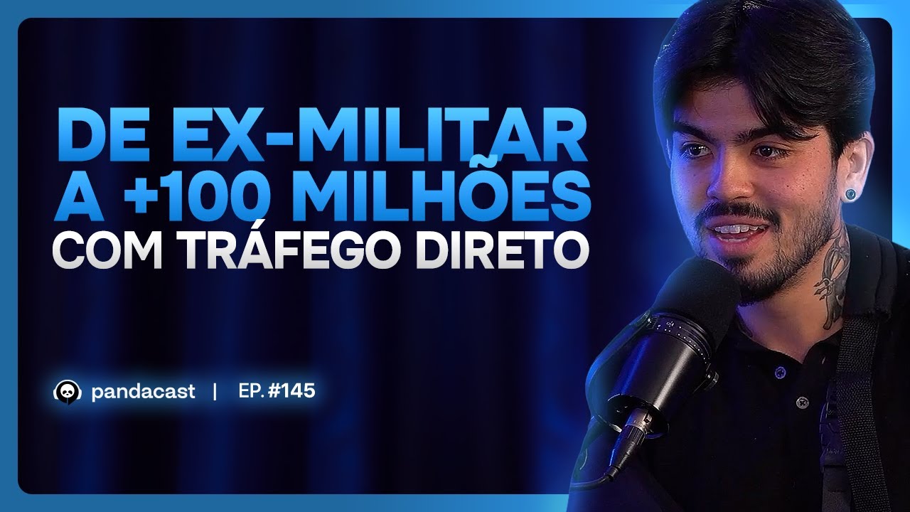 Do Quartel ao Milhão: Como um Ex-Militar faz +9 Dígitos por Mês! | Pandacast Ep. 145 - Diogo Kobata