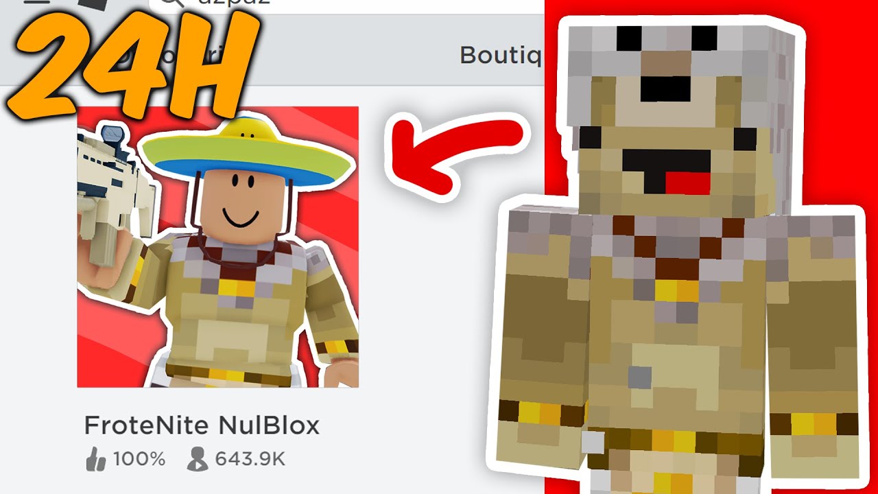 J'ai créé un Jeu sur Roblox en 24h.. (il m'a rapporté bcp de Robux)