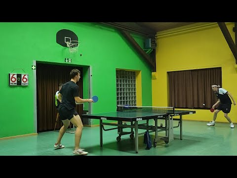 ESV Großenbaum Bezirksliga - Match zwischen Sebastian Schless und Luis auf der Horst