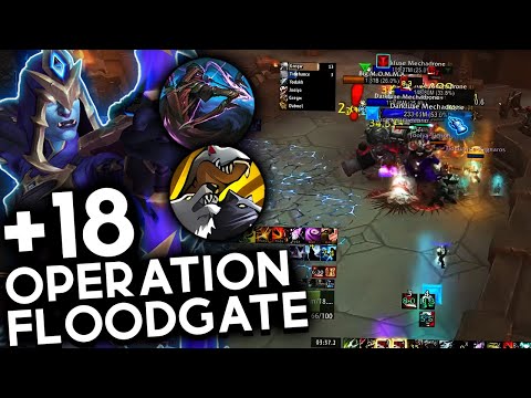 Floodgate +18 | Dark Ranger BM Hunter Post nerfs | TWW SEASON 3 M+