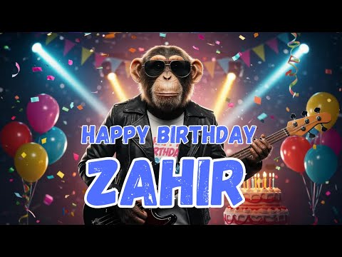 ZAHIR Happy Birthday Song - Happy Birthday to Zahir