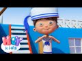 The Little Sailor Dancing ️ HeyKids Nursery Rhymes Animaj Kids