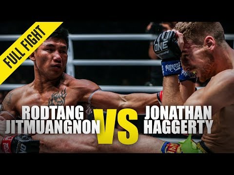 Rodtang Jitmuangnon vs. Jonathan Haggerty 2 | ONE Full Fight | January 2020