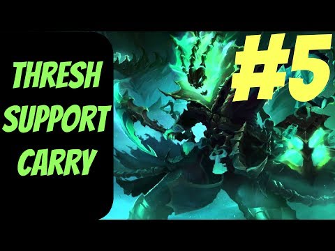 How to Carry as Thresh #5 -- Only Support to Diamond Series -- League of Legends