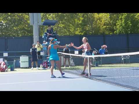 Fiona Ferro wins three-set match at US Open Qualifying Tourament