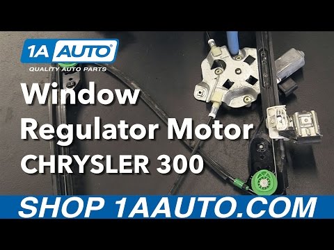 How to Replace Front Window Regulator Motor 05-10 Chrysler 300