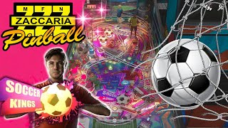 Zaccaria Pinball - Soccer Kings Deluxe (NEW) | Gameplay & Commentary