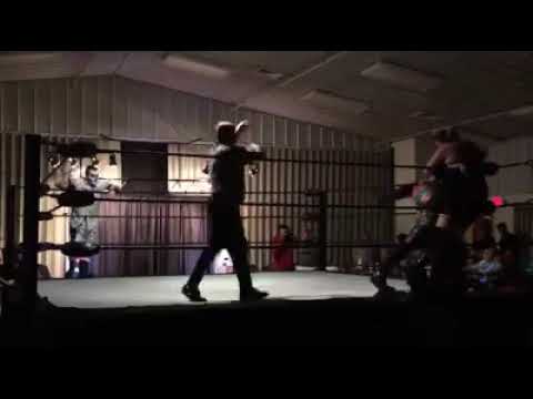 B&B vs Issac Cain & Overkill Dare Devil's Of Wrestling