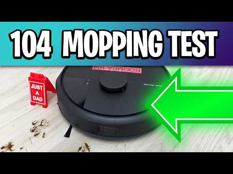 iRobot Roomba 104 Combo Robot Vacuum & Mop MOPPING TEST Review
