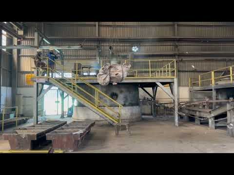 Lead acid battery recycling plant melting system|lead melting system|lead recycling|rotary furnace