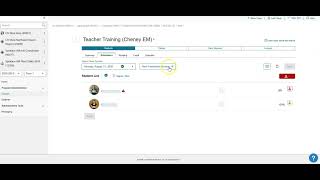Marking Attendance in WISE2