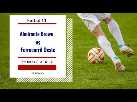 Almirante Brown 0-0 Ferrocarril Oeste  futbol 11 Metro B