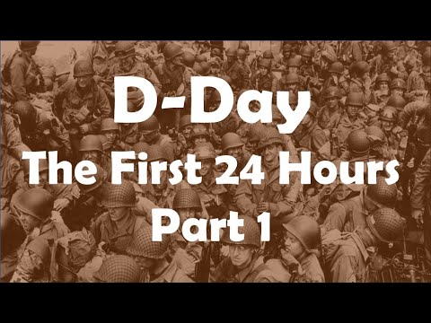 D-Day - The First 24 Hours - Part 1 🎙️ | All Day Broadcast | Original 1944 Radio Stream 📻
