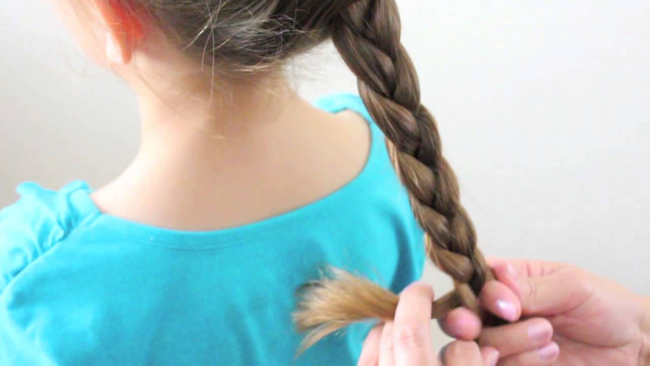 トップシィテールを使って みつ編みのアレンジ Simple Braid Arrangement with Topsytail