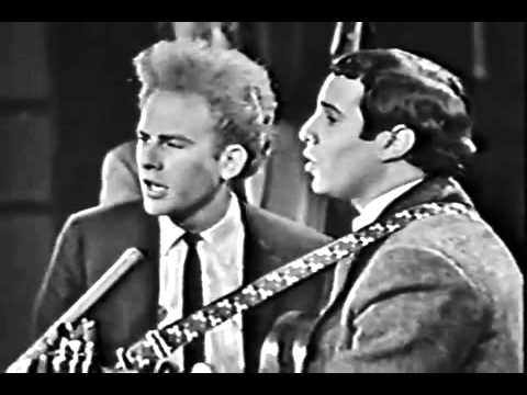 Simon & Garfunkel   Sounds Of Silence Live Canadian TV, 1966