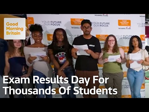 Students Reveal Their A-Level and BTec Results Live on Air!
