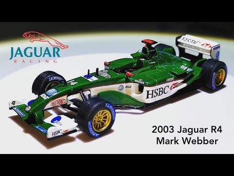 Thumbnail for Jaguar R4 F1 2003 M.Webber escala 1/43