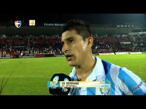 Serrano: "Nos está costando". Newell's 1 - Atl. Rafaela 1. Fecha 7. Primera División 2016.