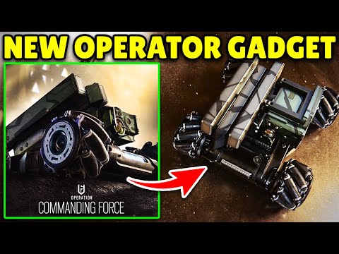 *NEW* Y8S1 Operator Gadget is ARMORED DRONE! - Rainbow Six Siege