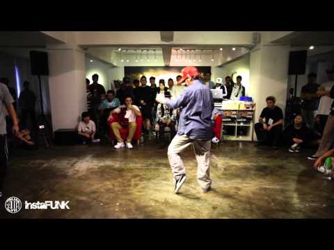 InstaFUNK 2015 Popping & Locking Battle - SHIN vs Dimple - Popping Best 32