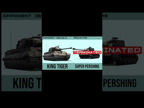 Threat level 1945|Tiger 2 edit #warthunder #tanks