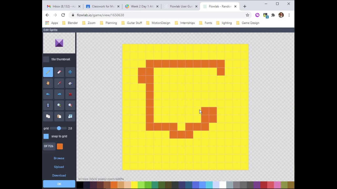 Simple Exercise for Random objects and placement in Flowlab