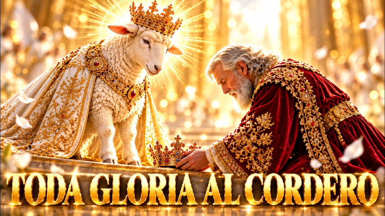 🔥 ¡DIGNO ES EL CORDERO! 🐑 | ¡GLORIA, HONRA Y PODER AL REY ! 👑 | APOCALIPSIS 5