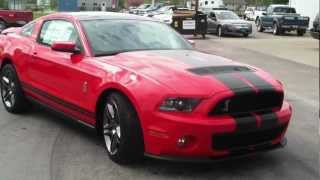 preview picture of video 'NEW 2011 FORD MUSTANG SHELBY COBRA GT 500 - RED/BLK'
